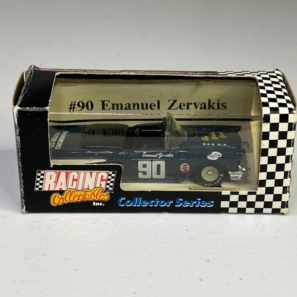 Emanuel Zervakis #90 Swansboro Motor 1957 Chevy Convertible 1:64 Diecast Model - Picture 2 of 14